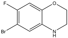 6-Bromo-7-fluoro-3,4-dihydro-2H-1,4-benzoxazine 
