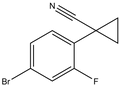 1-(4-Bromo-2-fluorophenyl)cyclopropane-1-carbonitrile 