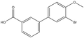 3'-Bromo-4'-methoxybiphenyl-3-carboxylic acid 