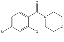 4-[(4-Bromo-2-methoxyphenyl)carbonyl]morpholine
