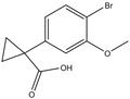 1-(4-Bromo-3-methoxyphenyl)cyclopropane-1-carboxylic acid 