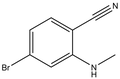 4-Bromo-2-(methylamino)benzonitrile 