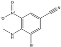 3-Bromo-4-(methylamino)-5-nitrobenzonitrile 