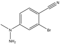 2-Bromo-4-(1-methylhydrazin-1-yl)benzonitrile 