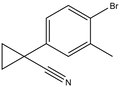1-(4-Bromo-3-methylphenyl)cyclopropane-1-carbonitrile 