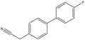4-Cyanomethyl-4'-fluorobiphenyl 