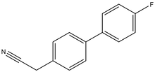 4-Cyanomethyl-4'-fluorobiphenyl 
