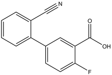 5-(2-Cyanophenyl)-2-fluorobenzoic acid 