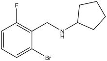 N-Cyclopentyl 2-bromo-6-fluorobenzylamine 