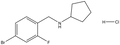 N-Cyclopentyl 4-bromo-2-fluorobenzylamine HCl 