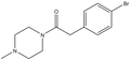 1-Bromo-4-(4-methylpiperazinocarbonylmethyl)benzene 