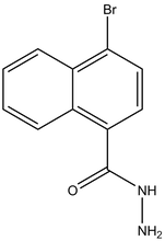 4-Bromonaphthalene-1-carbohydrazide 