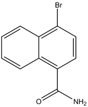 4-Bromonaphthalene-1-carboxamide 
