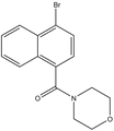 4-[(4-Bromonaphthalen-1-yl)carbonyl]morpholine 