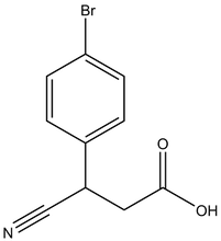 3-(4-Bromophenyl)-3-cyanopropanoic acid 