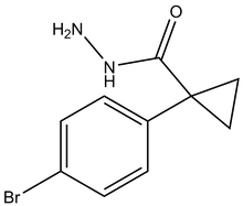 1-(4-Bromophenyl)cyclopropane-1-carbohydrazide 