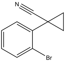 1-(2-Bromophenyl)cyclopropanecarbonitrile 