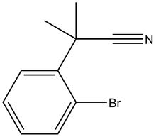 2-(2-Bromophenyl)-2-methylpropanenitrile 