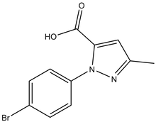 1-(4-Bromophenyl)-3-methyl-1H-pyrazole-5-carboxylic acid