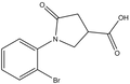 1-(2-Bromophenyl)-5-oxopyrrolidine-3-carboxylic acid 