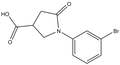 1-(3-Bromophenyl)-5-oxopyrrolidine-3-carboxylic acid 