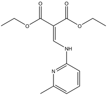 Diethyl (6-methyl-2-pyridylaminomethylene)malonate 