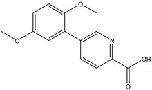5-(2,5-Dimethoxyphenyl)picolinic acid 