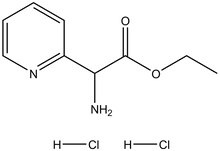 Ethyl 2-amino-2-(2-pyridinyl)acetate DiHCl 