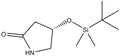 (S)-4-(t-Butyldimethylsilyloxy)pyrrolidin-2-one 