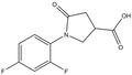 1-(2,4-Difluorophenyl)-5-oxopyrrolidine-3-carboxylic acid 