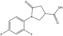 1-(2,4-Difluorophenyl)-5-oxopyrrolidine-3-carboxylic acid 