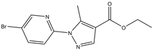 Ethyl 1-(5-bromopyridin-2-yl)-5-methylpyrazole-4-carboxylate 