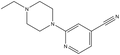 2-(4-Ethylpiperazino)isonicotinonitrile 
