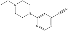 2-(4-Ethylpiperazino)isonicotinonitrile 