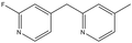 2-Fluoro-4-((4-methylpyridin-2-yl)methyl)pyridine 