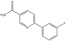 6-(3-Fluorophenyl)pyridine-3-carboxamide 