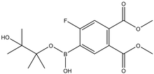 4,5-(Dimethoxycarbonyl)-2-fluorophenylboronic acid pinacol ester 