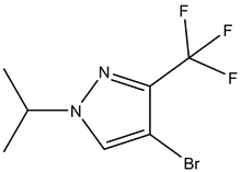 4-Bromo-1-isopropyl-3-(trifluoromethyl)pyrazole 