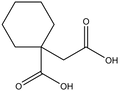 1-(Carboxymethyl)cyclohexane-1-carboxylic acid 