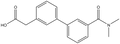 3-Carboxymethyl-3'-(dimethylaminocarbonyl)biphenyl 