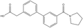 3-Carboxymethyl-3'-(pyrrolidinocarbony)biphenyl 