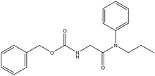 N-Cbz-N'-propyl-DL-phenylglycinamide 