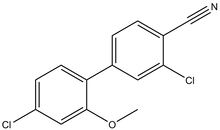 2-Chloro-4-(4-chloro-2-methoxyphenyl)benzonitrile 