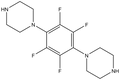 1,4-Dipierazino-2,3,5,6-tetrafluorobenzene 