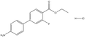 Ethyl 4-(4-aminophenyl)-2-fluorobenzoate HCl