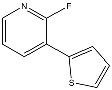 2-Fluoro-3-(thienyl)pyridine 