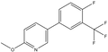 5-[4-Fluoro-3-(trifluoromethyl)phenyl]-2-methoxypyridine 