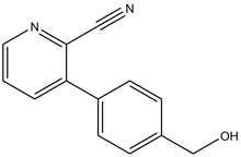 3-[4-(Hydroxymethyl)phenyl]pyridine-2-carbonitrile 