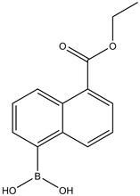 5-(Ethoxycarbonyl)naphthalene-1-boronic acid 