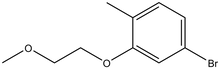 4-Bromo-2-(2-methoxyethoxy)toluene 